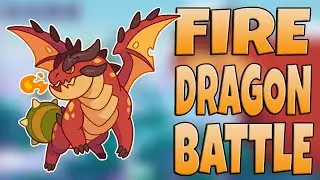 Prodigy Math Game | FULL Fire Dragon Pyraxis Boss Battle!!! (Dragon Isle Fire Rift)