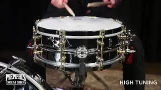 Dunnett Classic 14x5.5 Model 2N Chrome Over Brass Snare Drum - Brass Lugs