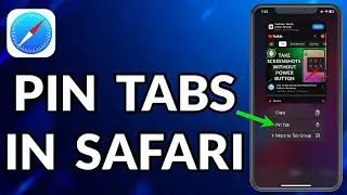 How To Pin A Tab In Safari On iPhone