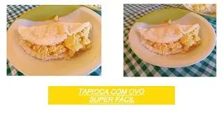 TAPIOCA com OVO como FAZER para seu CAF&Eacute;?#shorts