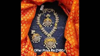 Premium Quality | Matt Finish Short set | Trending 1Gram Gold Jewellery | SLP Fashion Jewellery