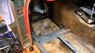 1960 MGA Restoration - Transmission tunnel removal and repair