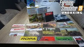 UNBOXING FARMING SIMULATOR 19 COLLECTORS EDITION