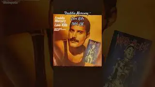 Freddie Mercury Love Kills @FreddieMercury #lovekills #1984 #single #vinyl #7inch #uk #metropolis
