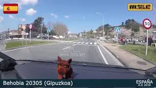 Behobia 20305 (Gipuzkoa) Espa&ntilde;a SPAIN 2018 Driving WWW.TOFIL.NET