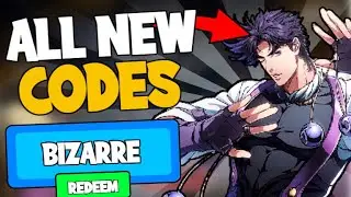 ALL YOUR BIZARRE ADVENTURE CODES! (August 2021) | ROBLOX Codes *SECRET/WORKING*