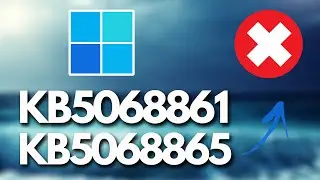 FIX KB5068861/KB5068865 Update Not Installing On Windows 11 Version 25H2/24H2✅