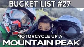 Bucket List #27: Motorcycle Up a Mountain Peak [Travel Music Video]