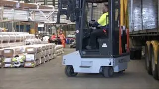 Introducing the NEW FluX Multidirectional Counterbalance Forklift | Hubtex Australia