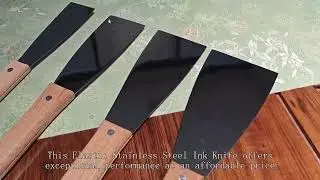 Elastic Stainless Steel Ink Knife | Versatile Screen Printing Tool