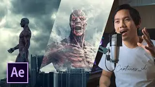 Bikin VFX Raksasa kayak Attack on Titan - Adobe After Effect