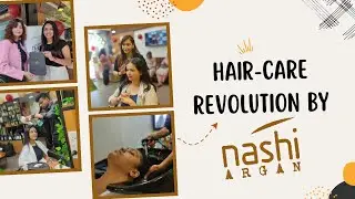 Nashi Argan Treatment | Nashi Argan Hair Spa | Nashi Event at Himanshu Pal Salon