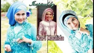 Tutorial Hijab Inspired by Nuri Maulida | Hijab Paris Cantik Untuk Pesta dan Wisuda - Part #38