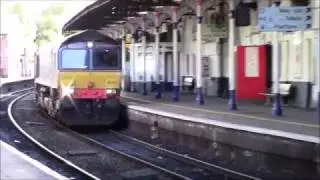 66427 wide through Cheltenham Spa with 4M36 23.8.15