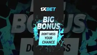 1xbet bonus don't miss your chance #1xbet #1xbetpromocode