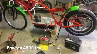 Essaie alternateur en moteur cablage étoile