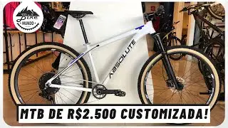 BICICLETA MTB DE R$2.500! MONTADA PEÇA POR PEÇA! | BIKE MUNDO