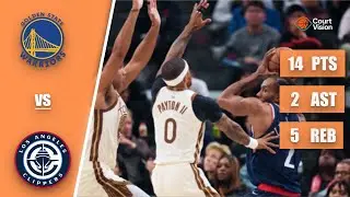 Gary Payton II - 14 Points, 2 Assists, 5 Rebounds vs Clippers - 2025-26 Regular Season