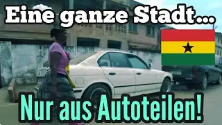 VERFOLGT auf West Afrika größten Autoteilemarkt! | 2 Gurken in Ghana