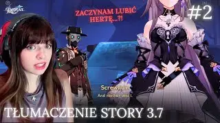 🔴 3.7 Tłumaczenie PL — Honkai Star Rail #2 — Herta zyskuje w moich oczach??!