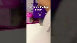 How to fix a dried out marker