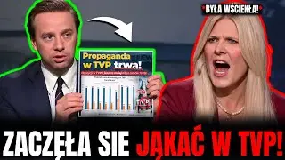 BOSAK STARŁ SIĘ Z WŚCIBSKĄ DZIENNIKARKĄ OD TUSKA z TVP!