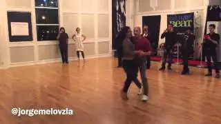 Salsa workshop - Jorge Melo & Geishy Castillo @ culture beat social 2015