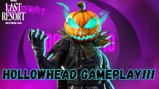 HollowHead Skin Gameplay!!! Fortnite Battle Royale Chapter 4 Season 4 Horde Rush Fortnitemares