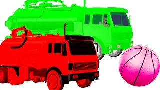 Learn Colors with Colors Trucks for Children | Fun Learning Colors Videos Collection | Colors Songs