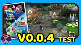 🔥New EDEN V4 MARIO GALAXY 🤔🤔Switch Emulador!! Gameplay Test 💥
