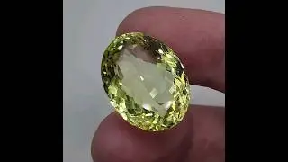 Natural Lemon Quartz, 40.35 carat