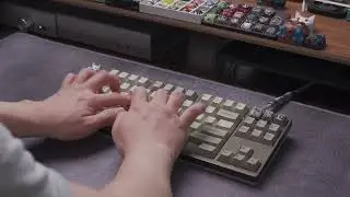 Hammerworks FMJ TKL with lubed MX Clears Typing Sounds