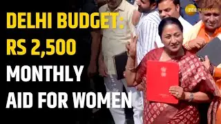 CM Rekha Gupta announces Rs 2,500 monthly aid for women | Delhi Budget 2025