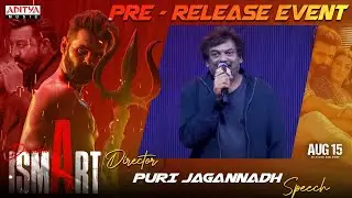 Director & Producer Puri Jagannadh Speech | Double iSmart Pre Release Event | RamPOthineni
