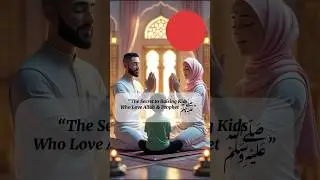 How to Teach Your Child Love for Allah and Prophet ﷺ  #muhammadﷺ  #shorts #parenting