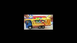 Tayo Bus Toys with Car Carrier Truck 🚚 | Kids Toy Play | Bal Fun TV