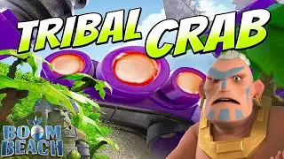 Tribal Mega Crab 🦀🔨 Warriors Only Challenge LIVE // Boom Beach
