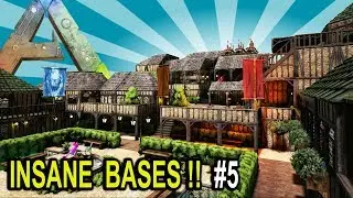 🏡 ARK INSANE BASES SHOWCASE PART 5 !! Ark Survival Evolved Base Build Showcase