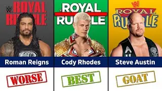 Рейтинг всех победителей Royal Rumble от WWE &ndash; худший, лучший и величайший за всю историю.