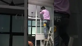 Glass Fitting process 🤯🤯| Glass Installation Guide
