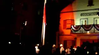 raising of St Maarten Flag