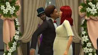 GETTING MARRIED TO DIRK DREAMER!! 👰🏻- Sims 4 Rags to Riches #18