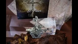 Cameroon 2025 2000 Francs CFA Crucifixion of St Peter - 12 Apostles Series 2oz Antiqued Silver