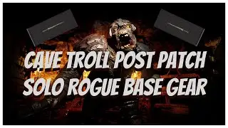Dark & Darker - Cave Troll (Rogue Base Gear) - Full Run