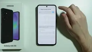Samsung Galaxy A36 5G: How to Swipe for Pop Up View (Floating Windows)