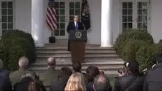 Trump expects court fight over national emergency