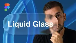 How To Make Liquid Glass In Figma Fast!