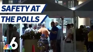 Safety Measures at Miami Polling Places