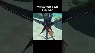 &ldquo;Cute little fish&rdquo; 💀 #subnautica
