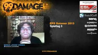 ServerForge vs. DRUCKWELLE | Spieltag 3, EPS Summer 2013 | Vorinterviews